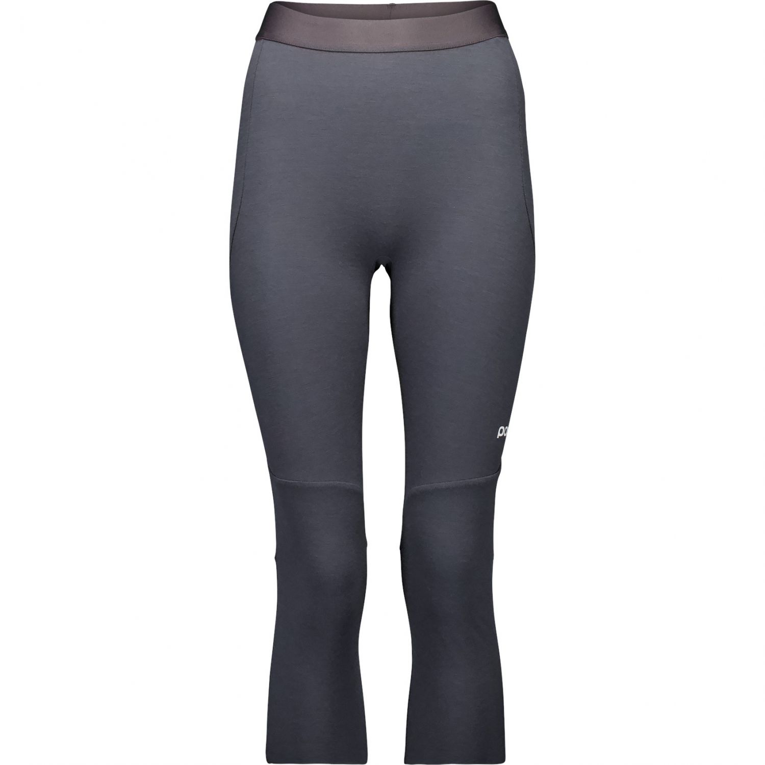 POC Layer Merino 3/4 Tights, cuecas de esqui para mulher, cinzento escuro