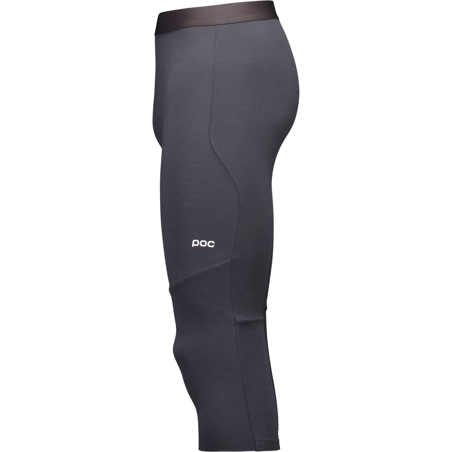 POC Layer Merino 3/4 Tights, lyžiarske spodky, pánske, tmavo šedé