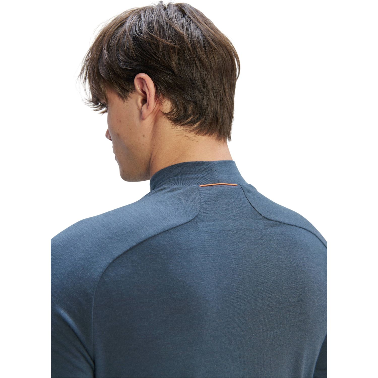 POC Layer Merino Mock Neck Jersey, koszulka termiczna, mężczyzna, ciemnoszary