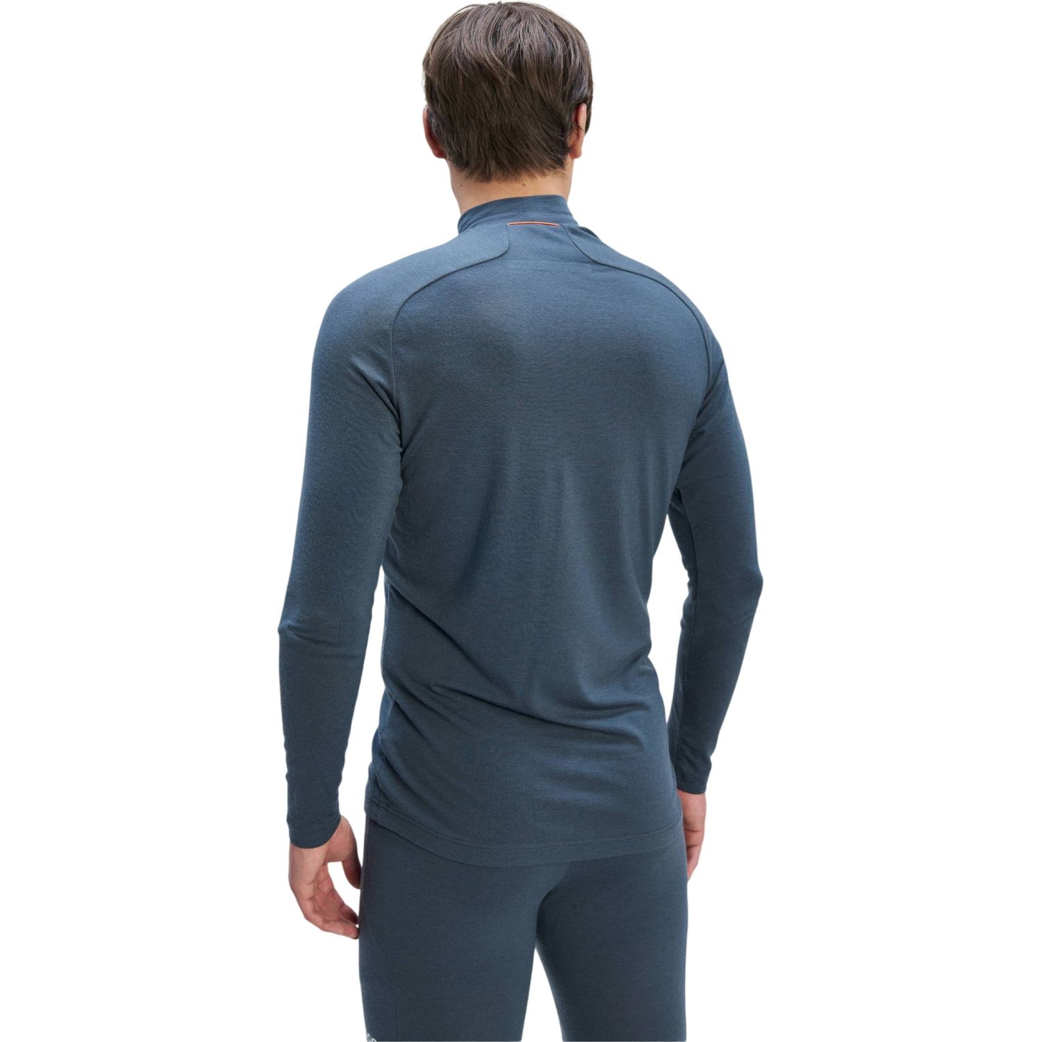 POC Layer Merino Mock Neck Jersey, Ullundertrøye, Herre, Sylvanite Grey