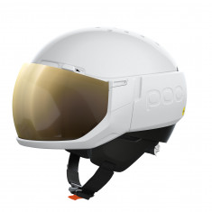 POC Levator MIPS, capacete de esqui com viseira, branco hidrogénio