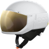 POC Levator MIPS, capacete de esqui com viseira, branco hidrogénio