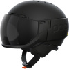 POC Levator MIPS, capacete de esqui com viseira, preto urânio mate