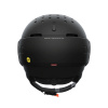 POC Levator MIPS, casco da sci con visiera, nero uranio opaco