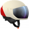 POC Levator MIPS, Skihjelm med Visir, Rouge/Blanc