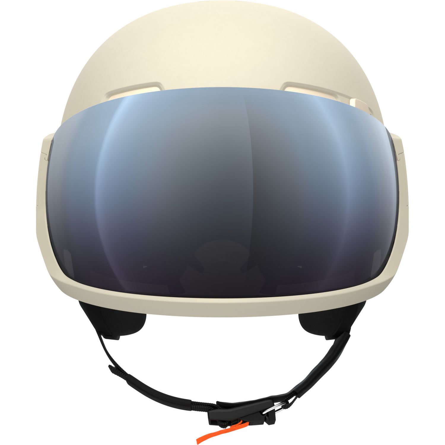 POC Levator MIPS, Skihjelm med Visir, Rouge/Blanc