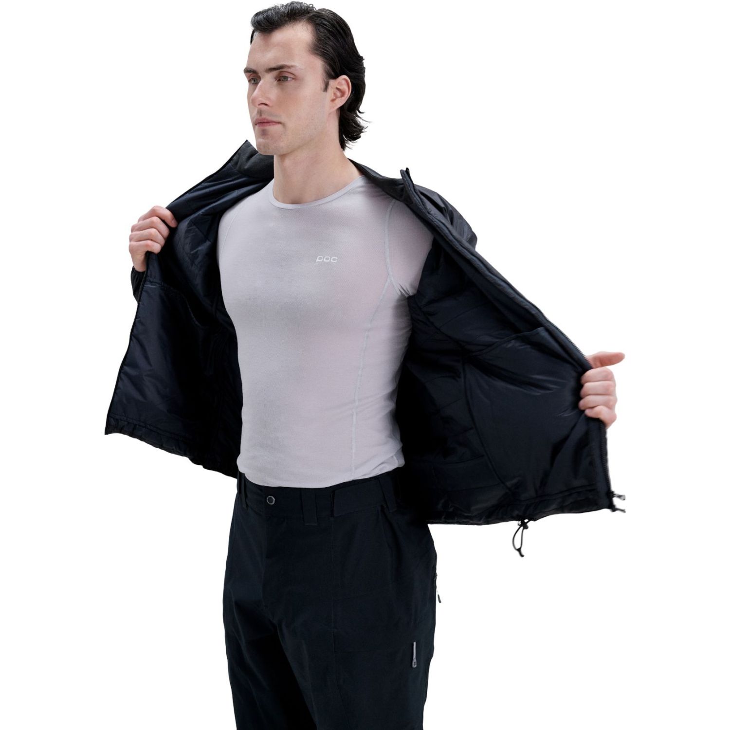 POC Lite Padded, vinterjakke, herre, sort