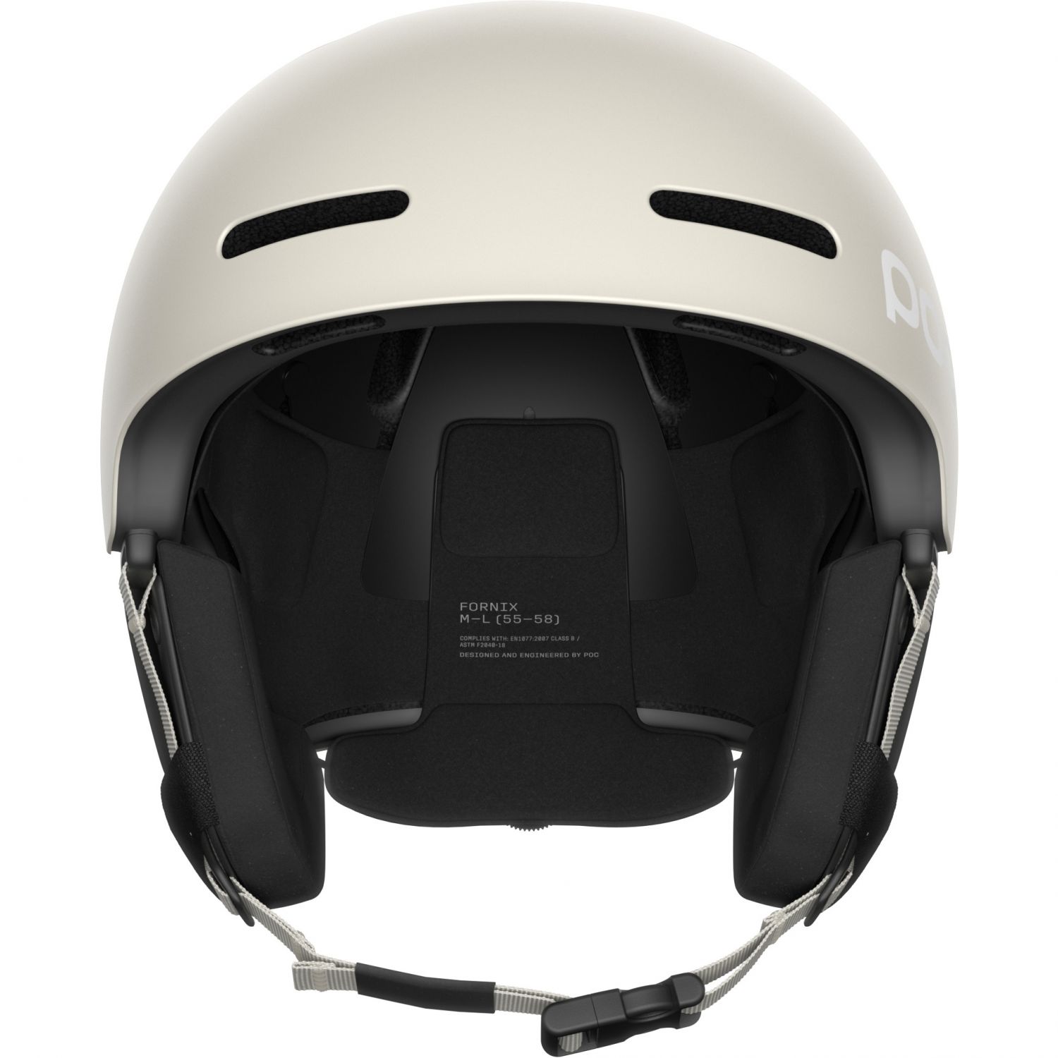 POC MIPS POW JJ, Skihelm, mineral grey matt