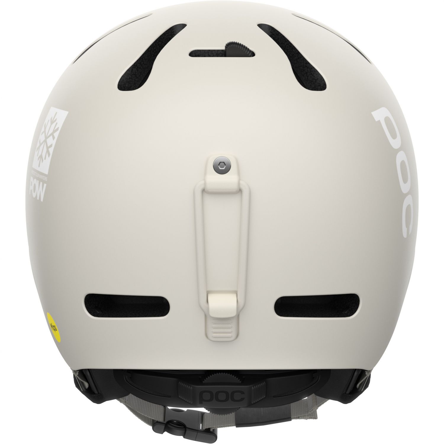 POC MIPS POW JJ, Skihelm, mineral grey matt