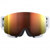 POC Nexal Clarity, masque de ski, hydrogen white/spektris orange