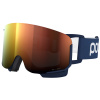 POC Nexal Clarity, skibrille, uranium black/spectris orange