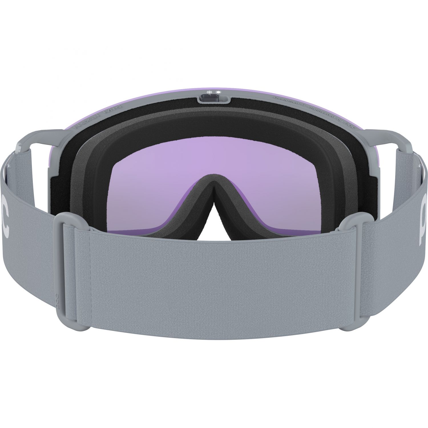POC Nexal Mid, gogle narciarskie, granite grey