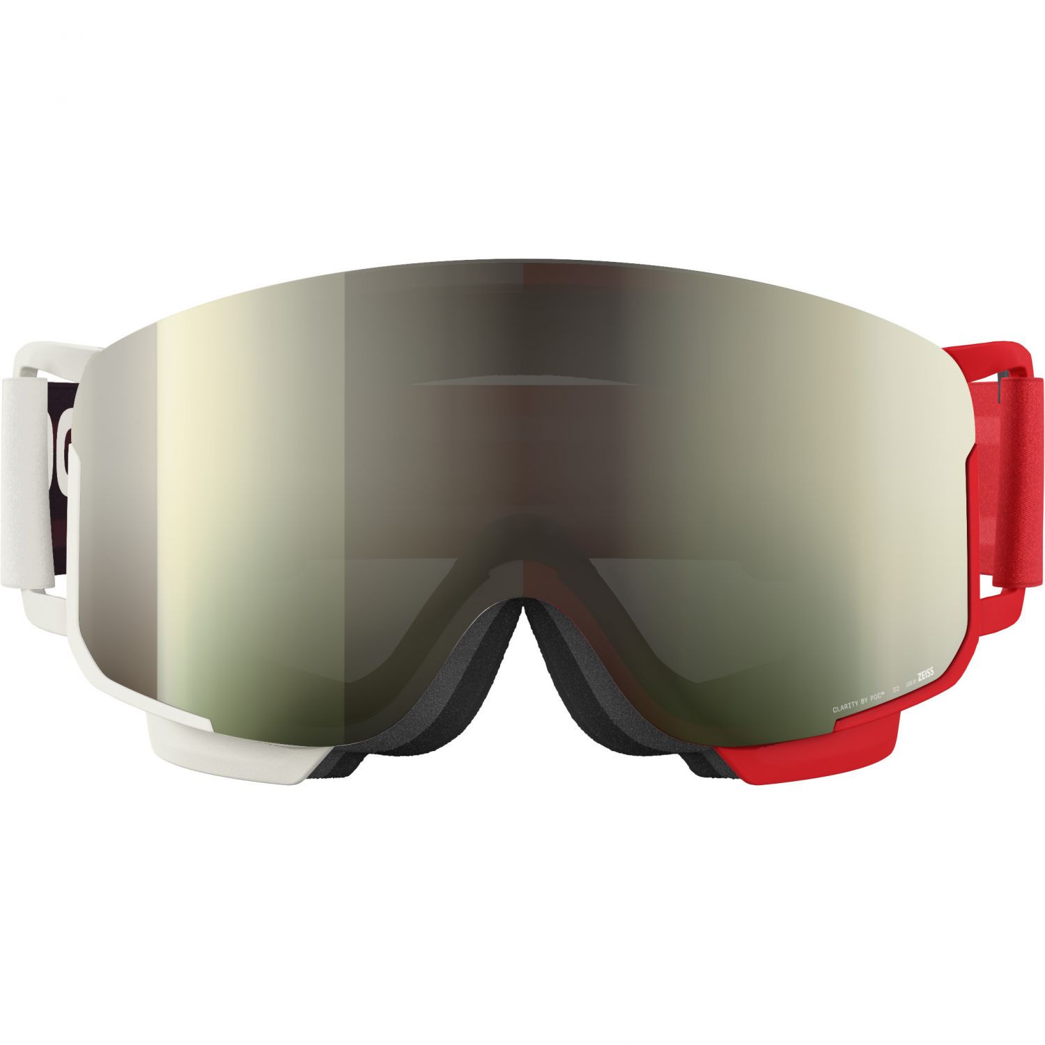 POC Nexal Mid, gogle narciarskie, rouge/blanc