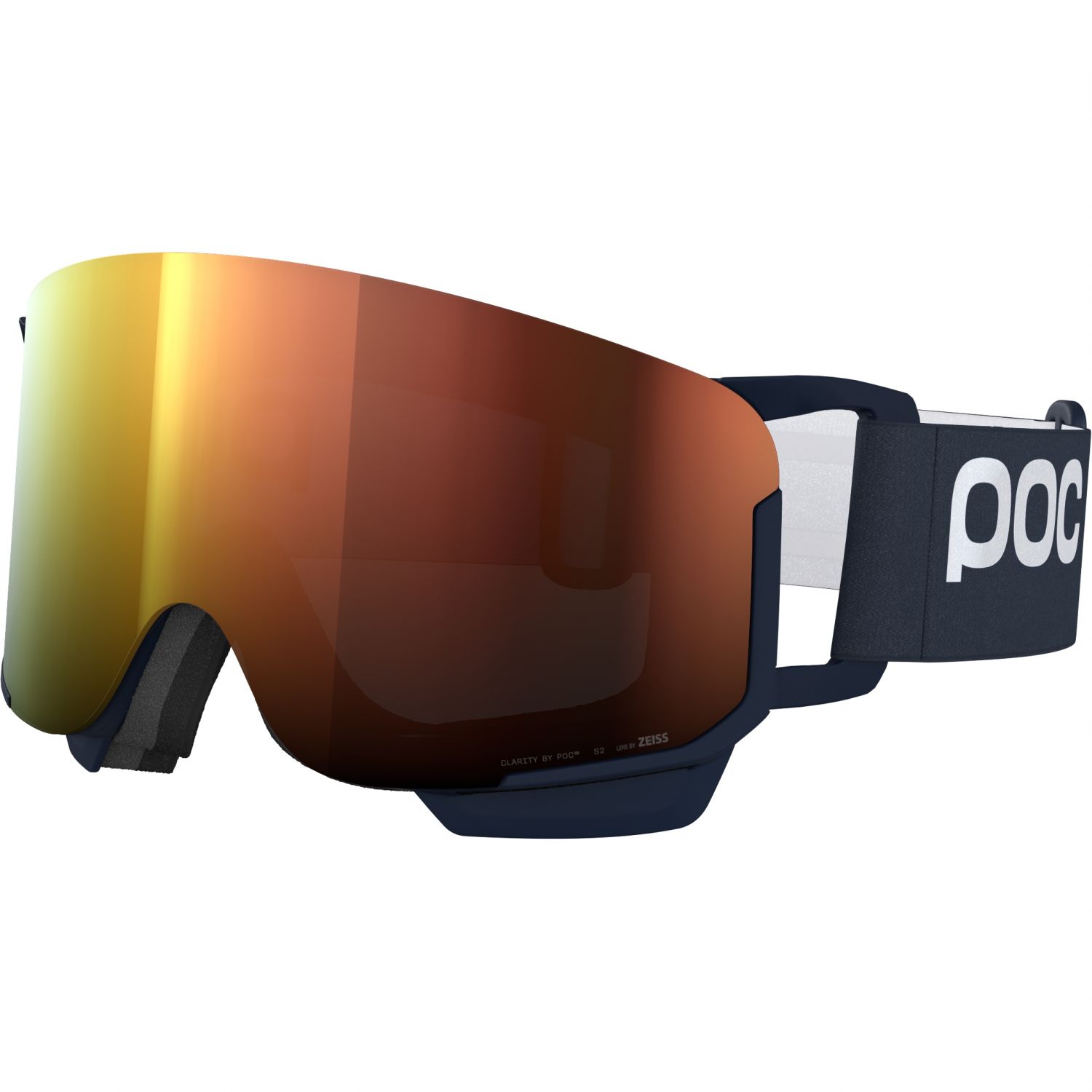 POC Nexal Mid, lyžiarske okuliare, uranium black