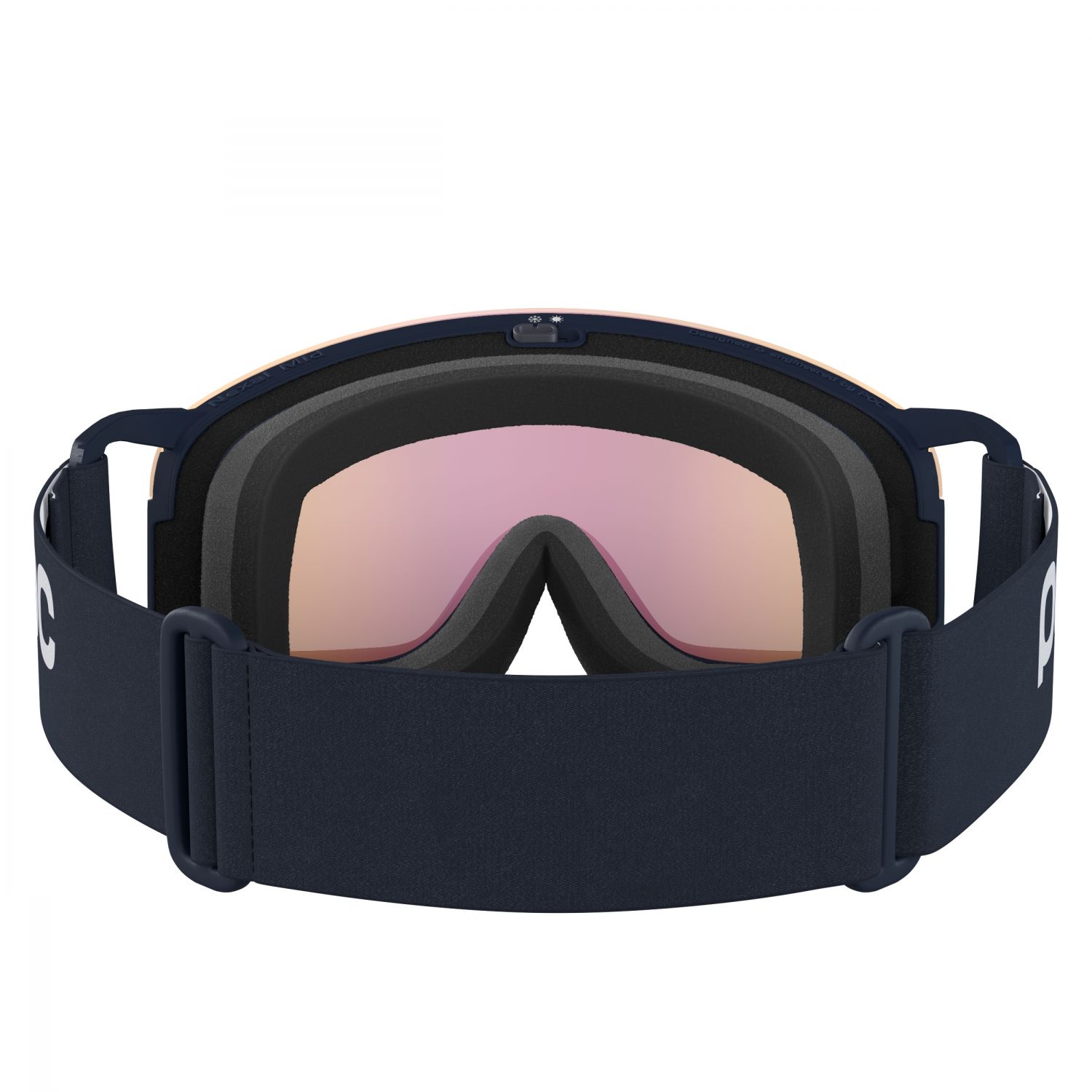 POC Nexal Mid, ski goggles, apatite navy