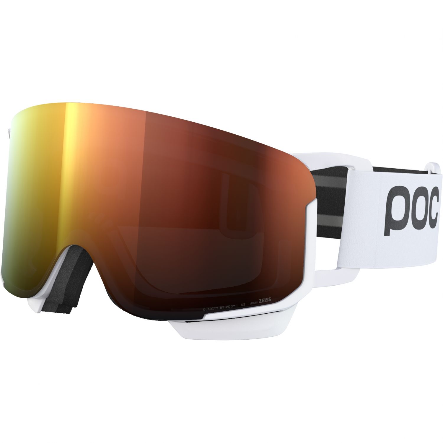 POC Nexal Mid, ski goggles, hydrogen white