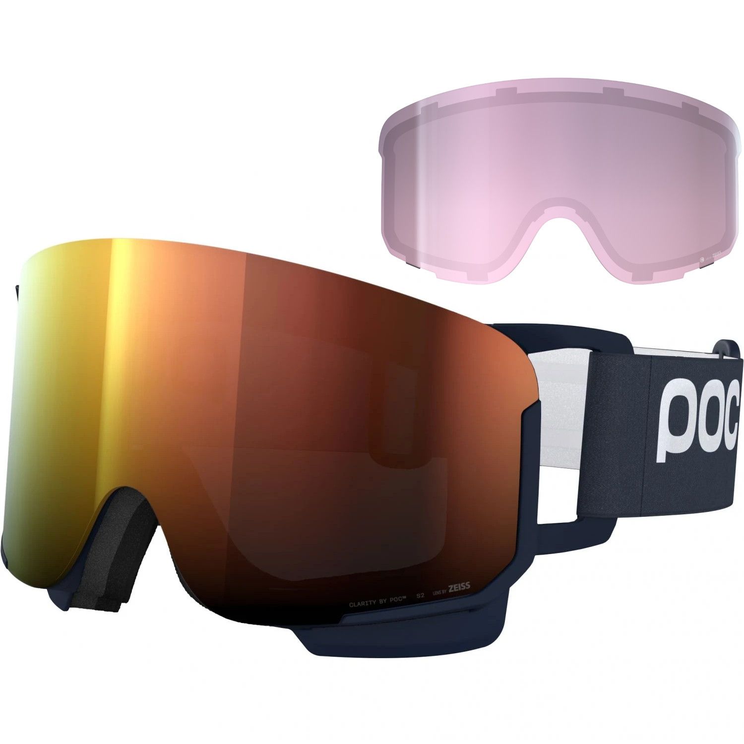 POC Nexal, occhiali da sci, apatite navy