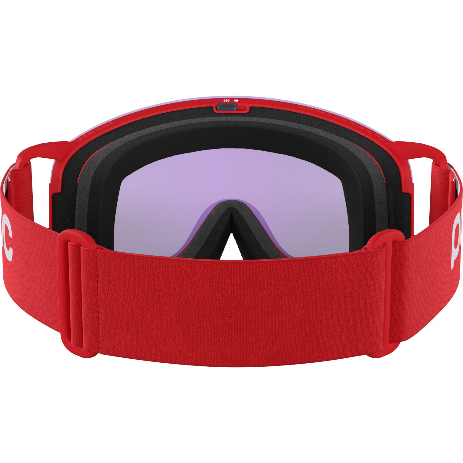 POC Nexal, ski goggles, prismane red