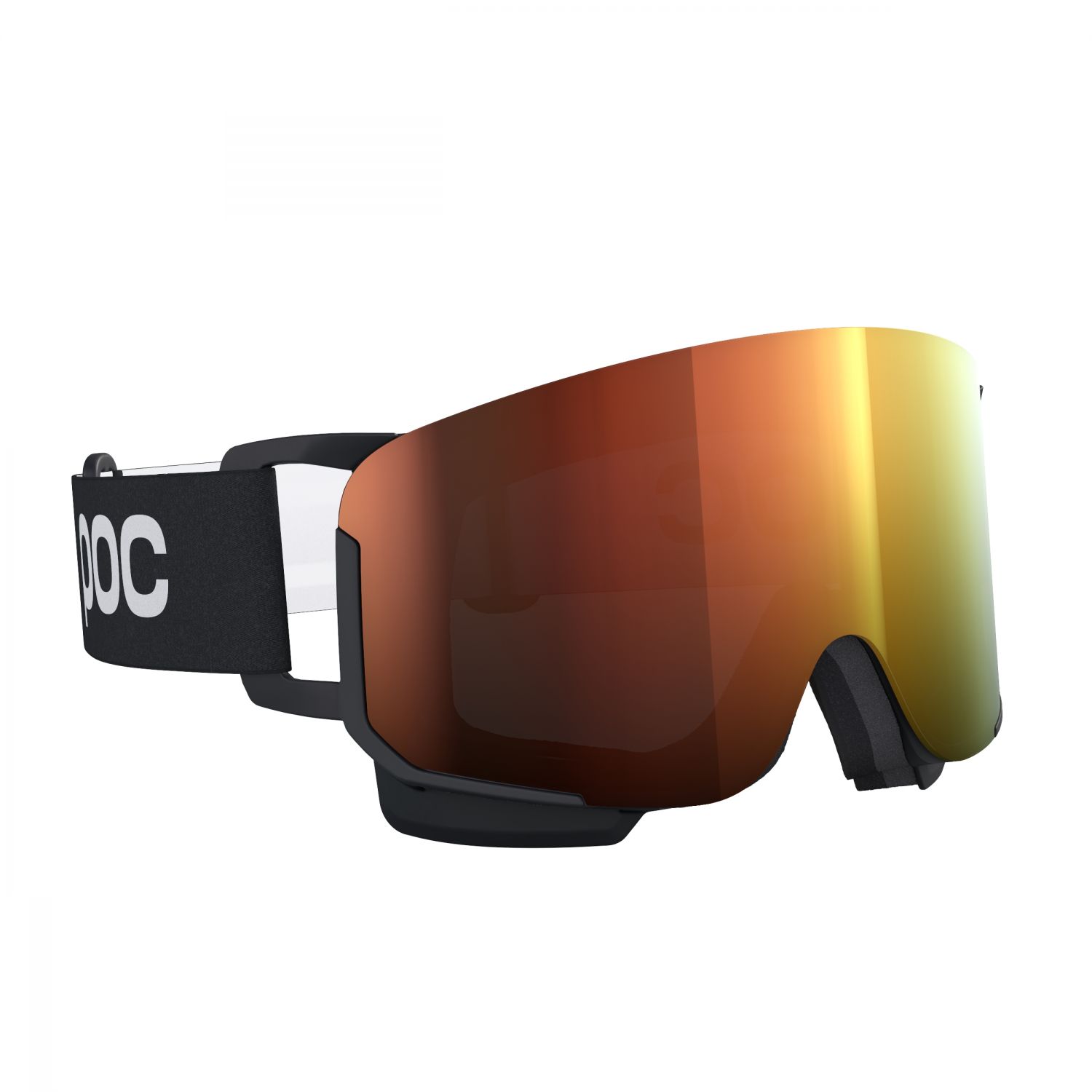 POC Nexal, ski goggles, uranium black