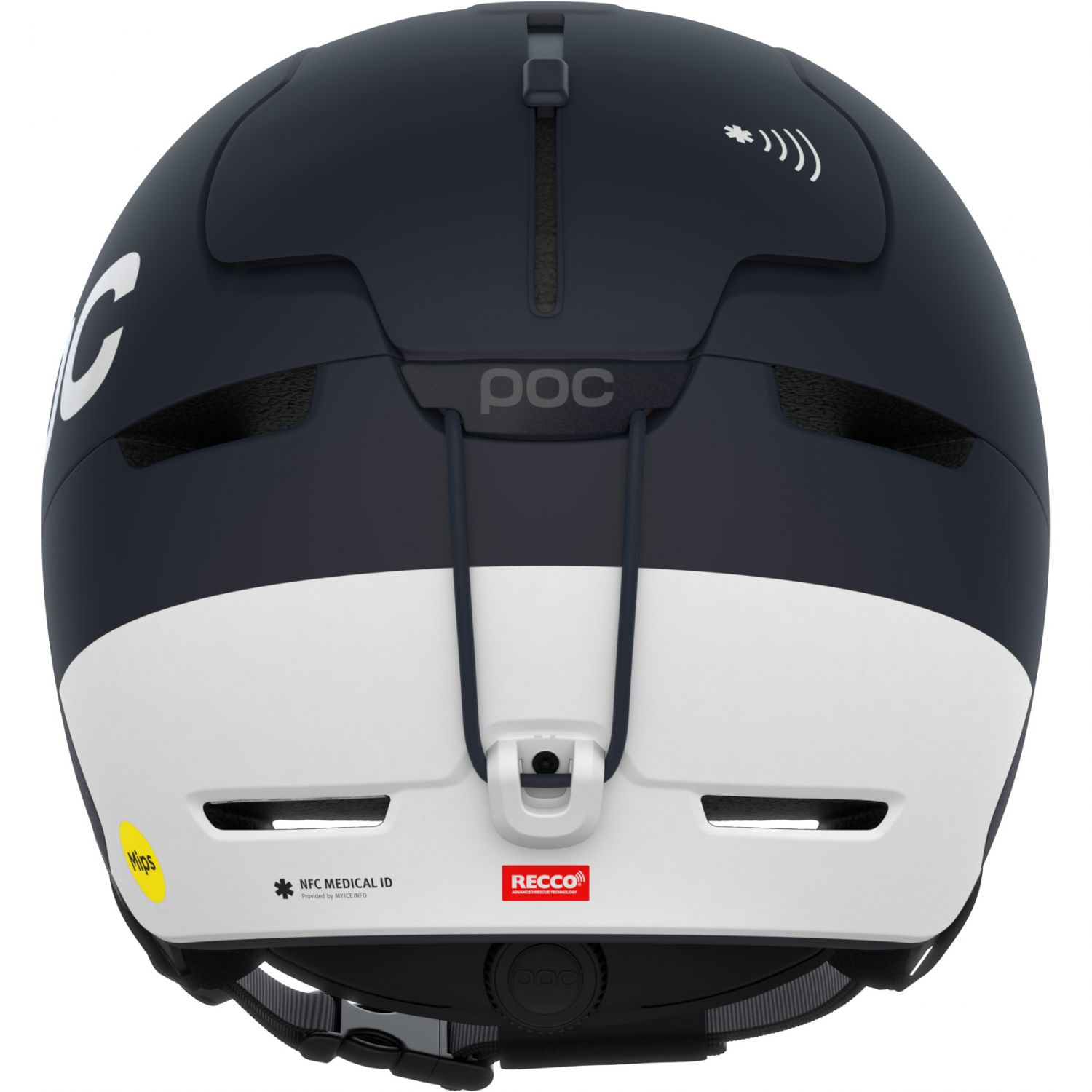 POC Obex BC MIPS, capacete de esqui, apatite navy fosco