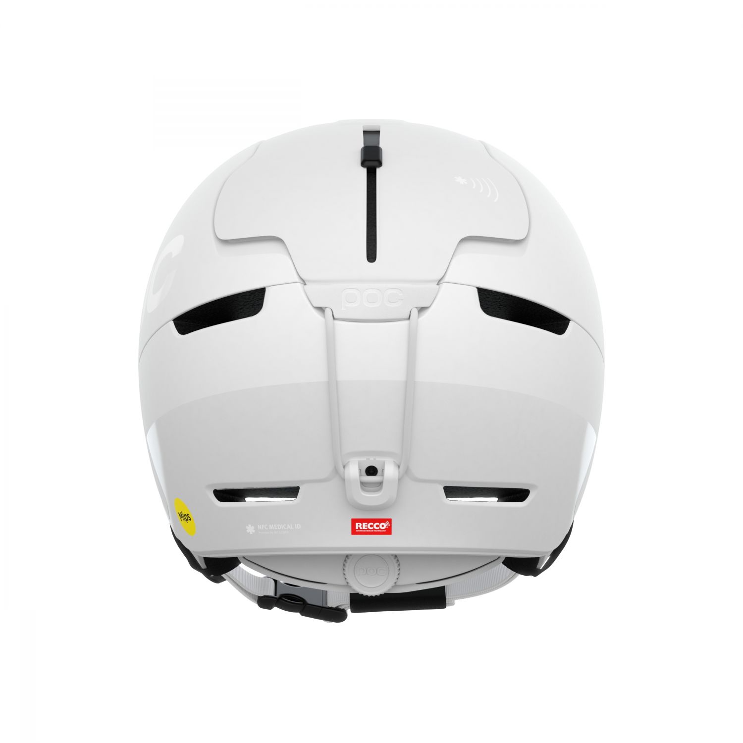 POC Obex BC MIPS, casque de ski, hydrogen white matt