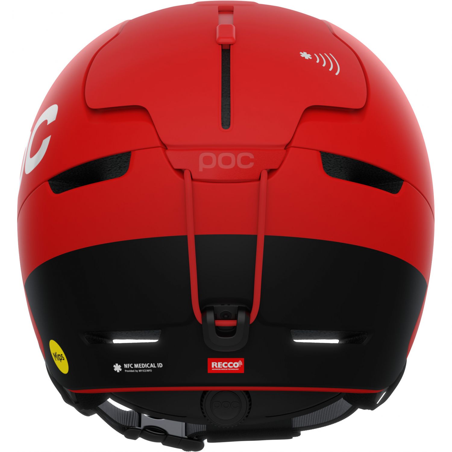 POC Obex BC MIPS, Skihelm, prismane red matt