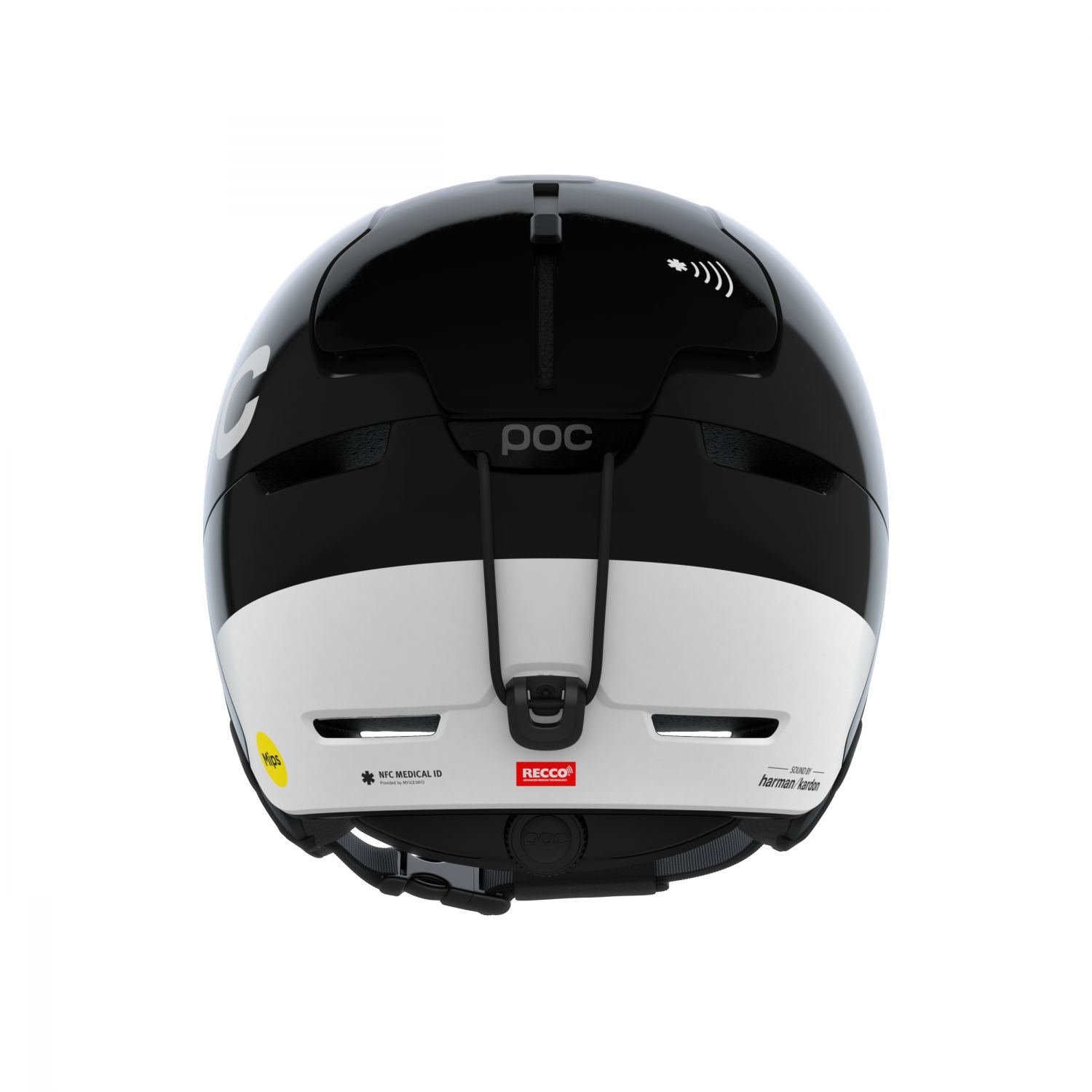 POC Obex Connect, casco da sci, uranium black