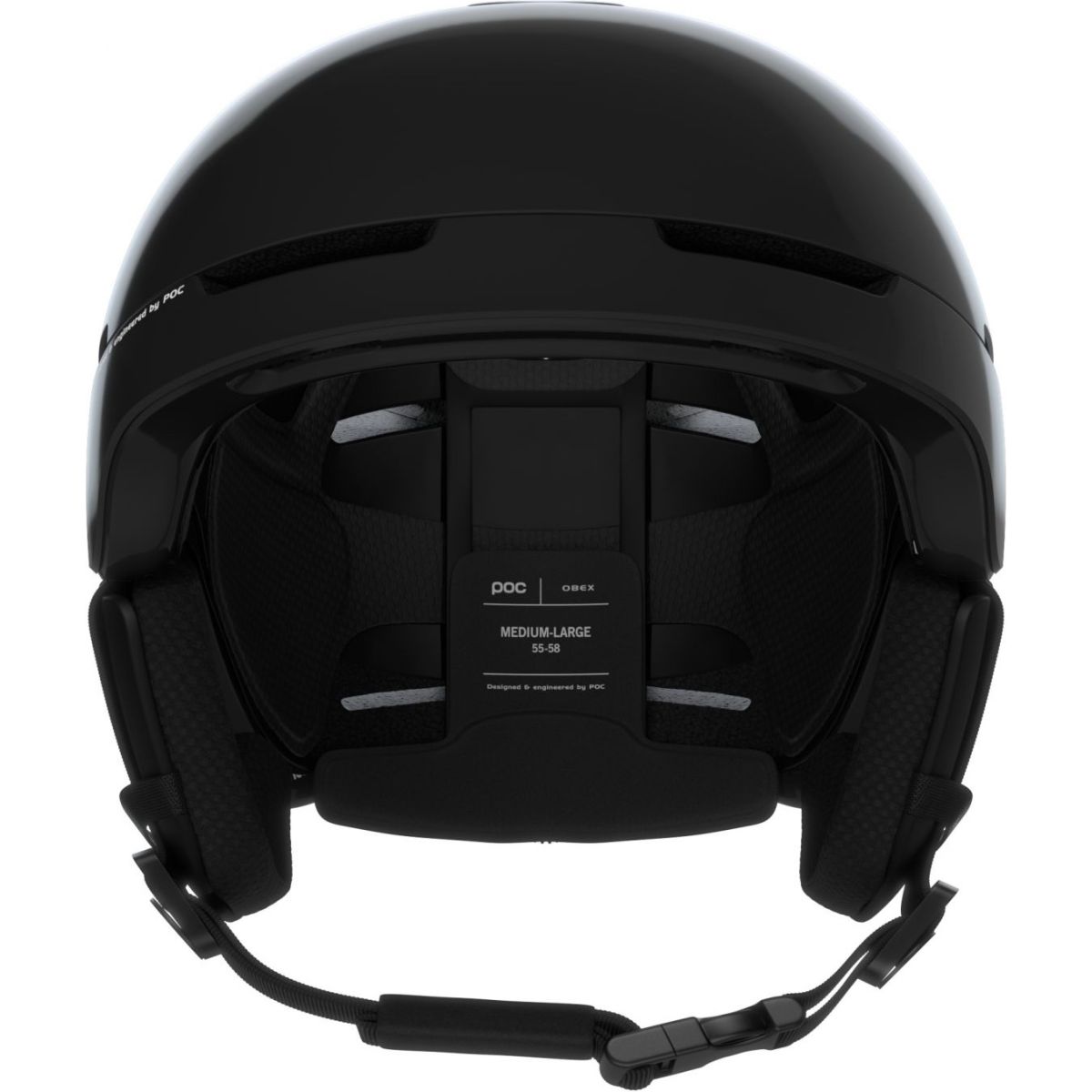 POC Obex Connect, Skihjelm, Uranium Black