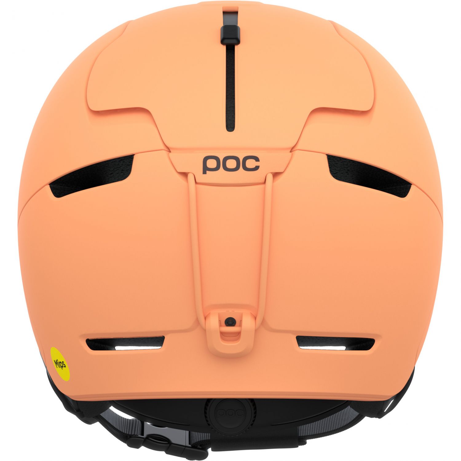 POC Obex MIPS, casco de esquí, apricot sunstone matt