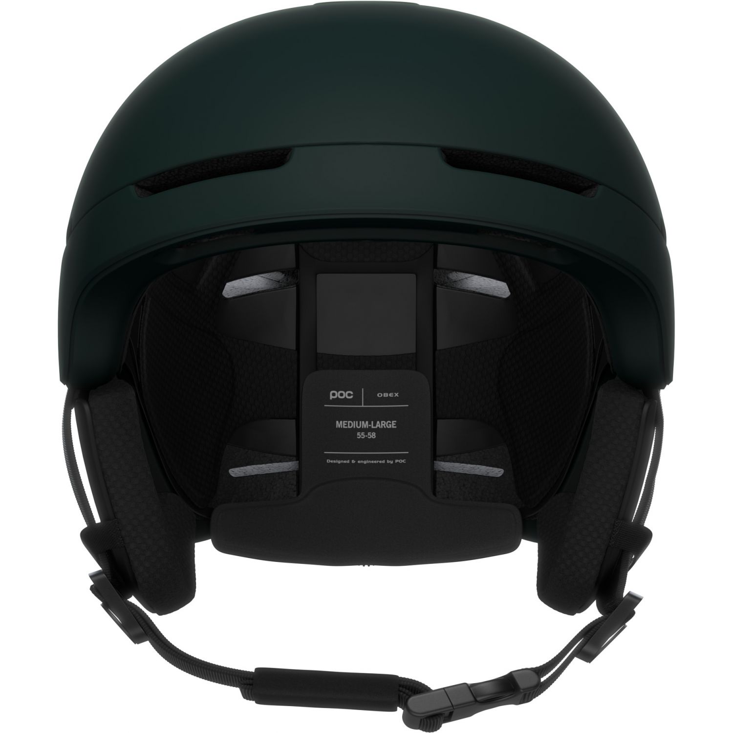 POC Obex MIPS, casco de esquí, pargasite green matt