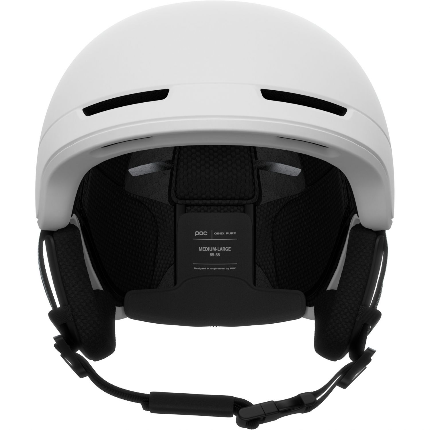 POC Obex Pure, casque de ski, blanc