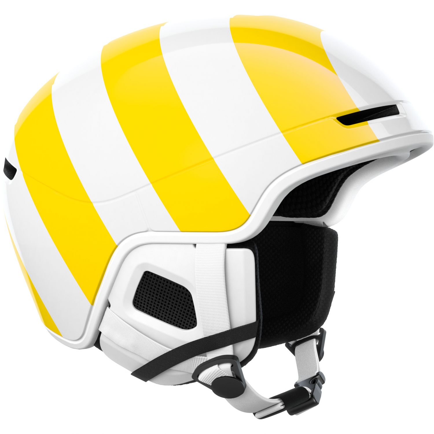 POC Obex Pure, casque de ski, jaune/blanc