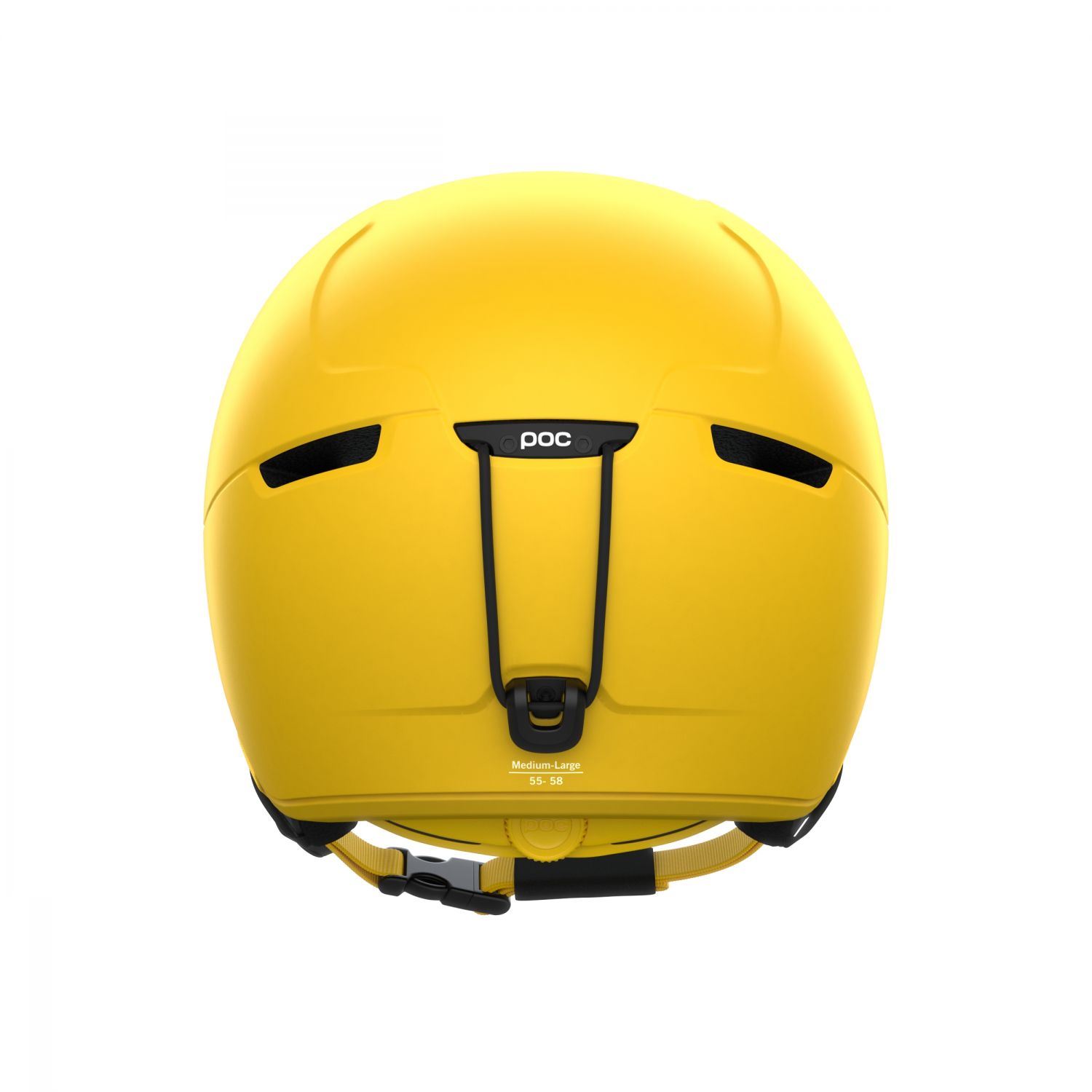 POC Obex Pure, ski helmet, sulphite yellow matt