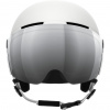 POC Obex Visor, capacete de esqui com viseira, branco hidrogénio