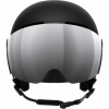 POC Obex Visor, capacete de esqui com viseira, preto urânio mate