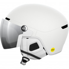 POC Obex Visor, casque de ski avec visière, hydrogen white
