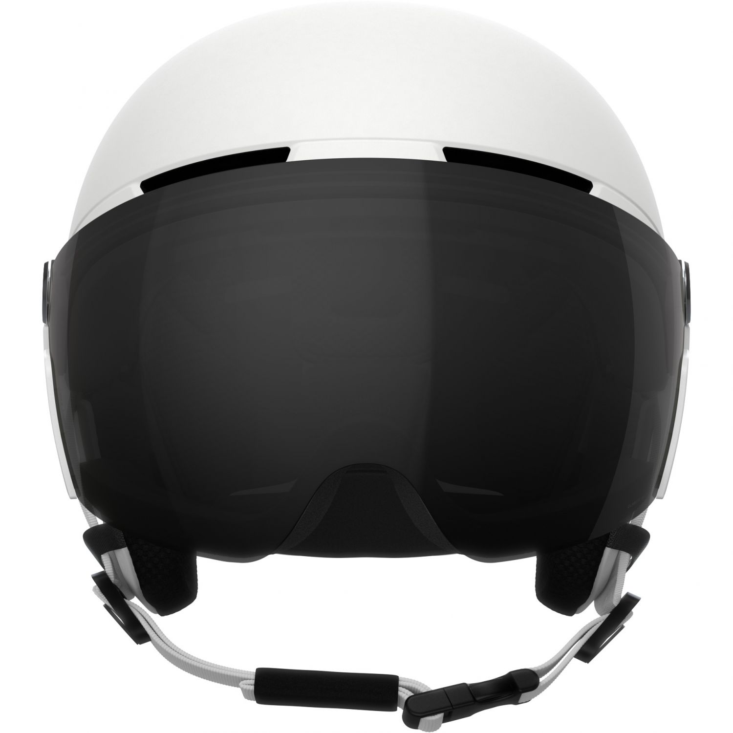 POC Obex Visor, Skidhjälm med Visir, Hydrogen White