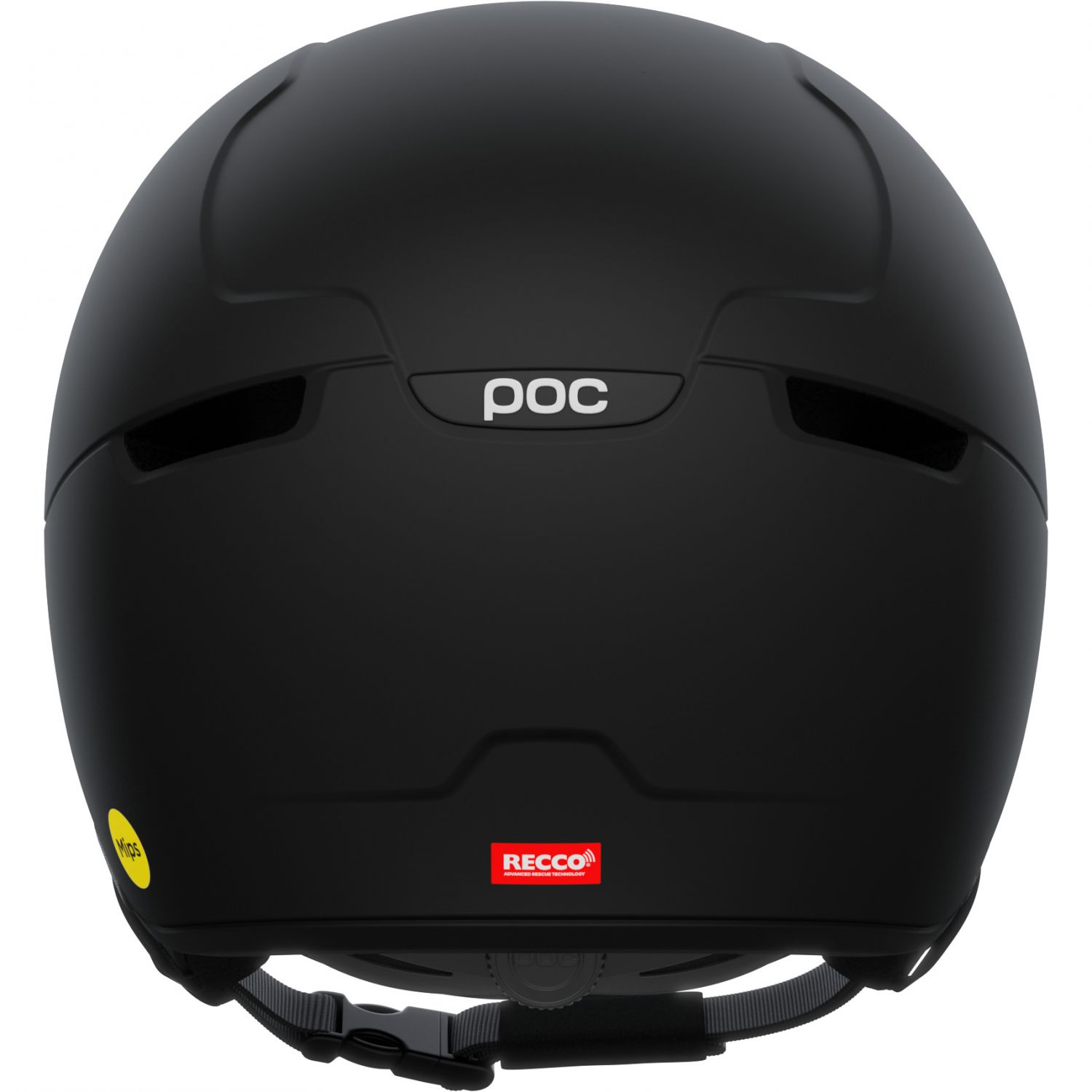 POC Obex Visor, Skidhjälm med Visir, Uranium Black Matt