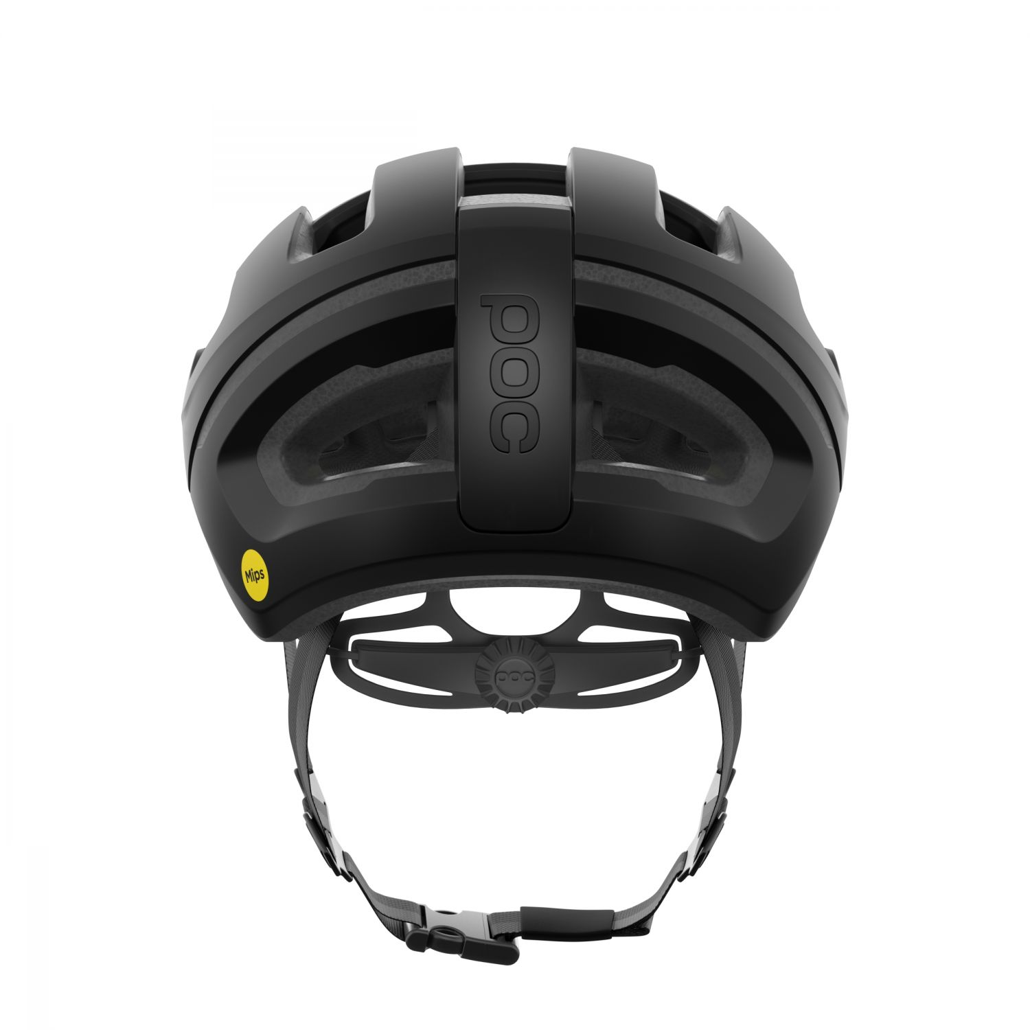POC Omne Air MIPS, casco da bicicletta, nero uranio opaco
