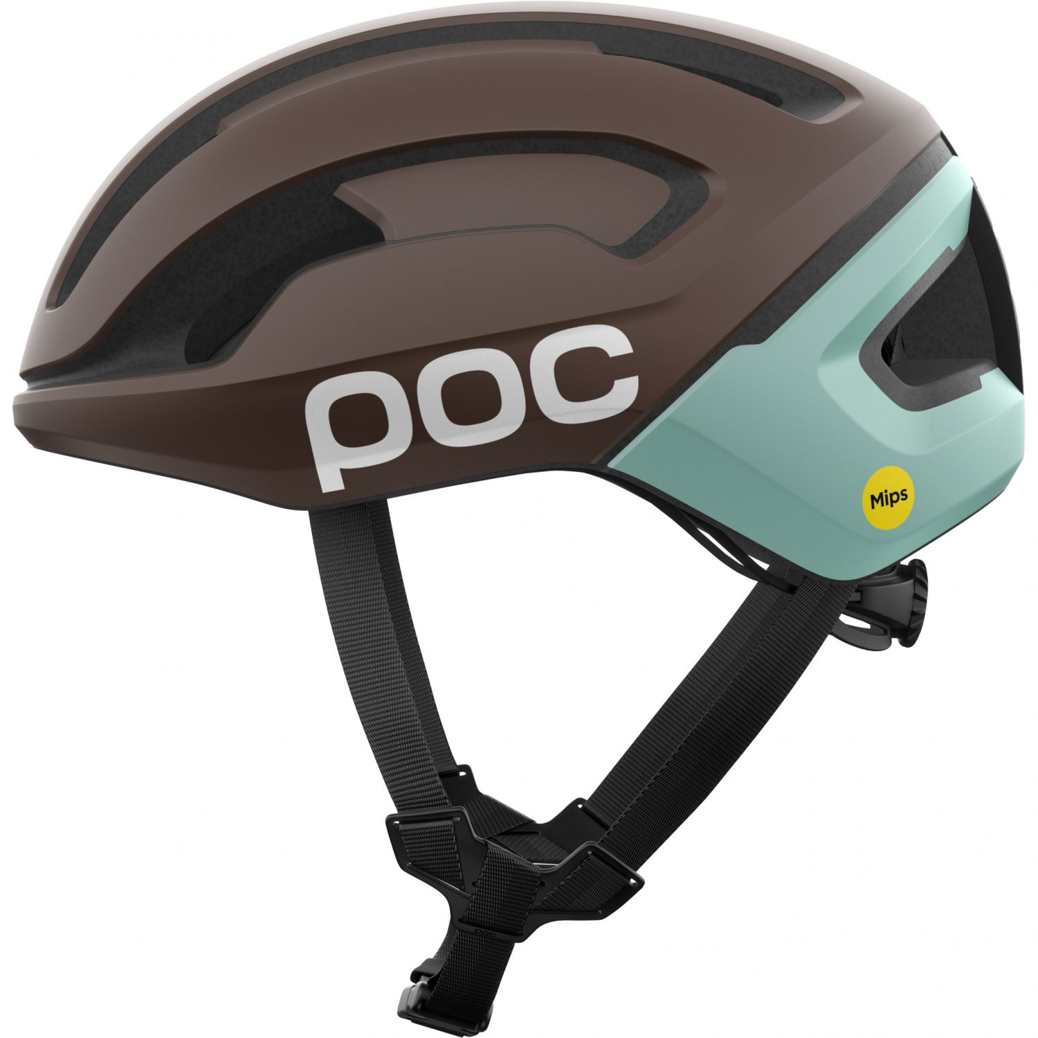 POC Omne Air MIPS, Fahrradhelm, bronzite brown matt/lazurite blue matt