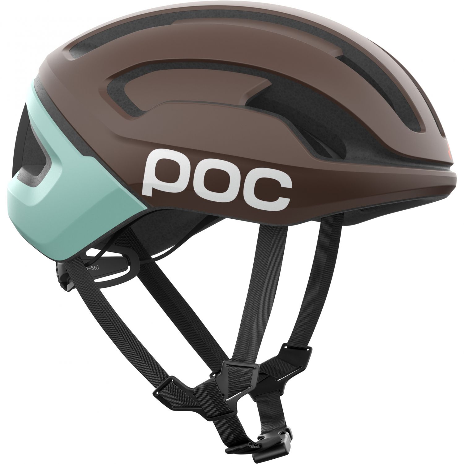 POC Omne Air MIPS, Fahrradhelm, bronzite brown matt/lazurite blue matt