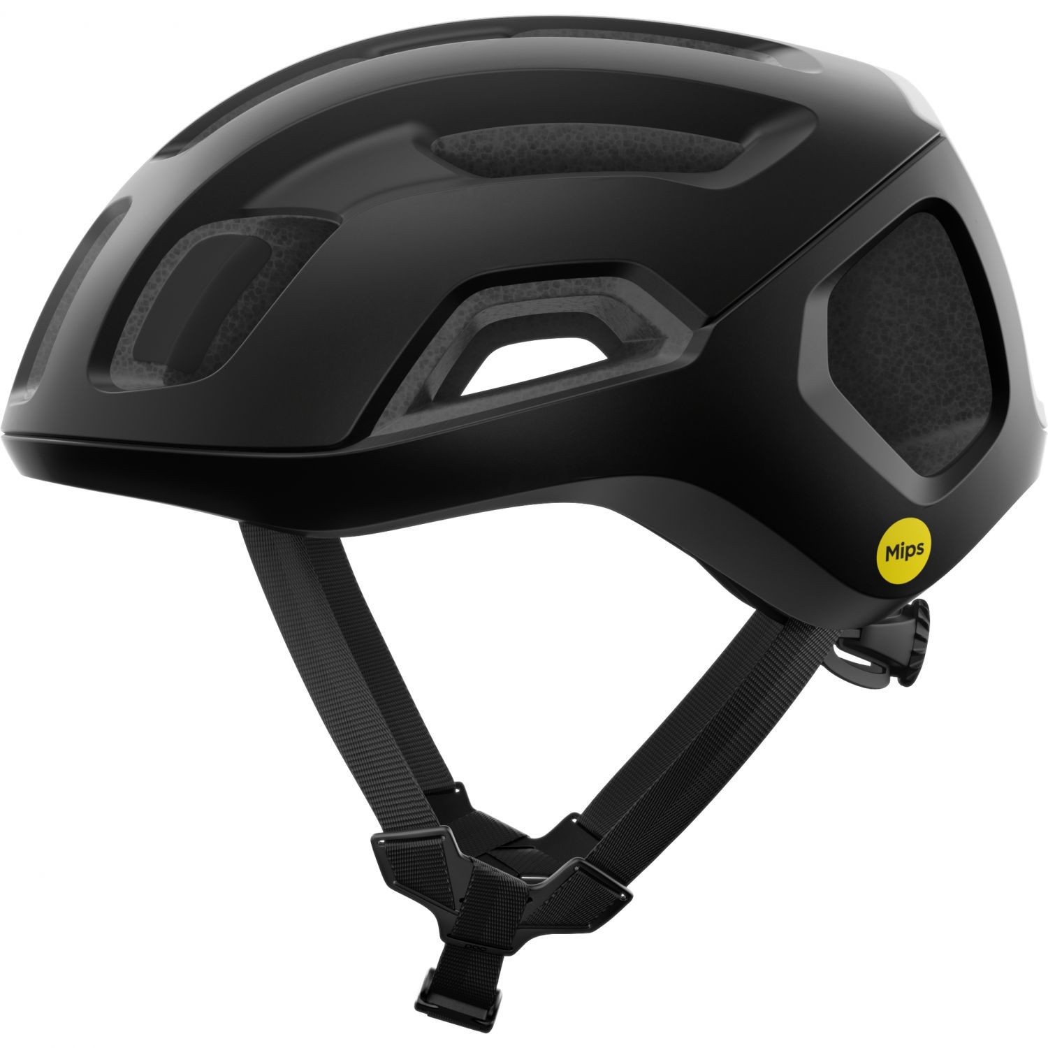 POC Ventral Air MIPS, cască de ciclism, negru uraniu mat/hydrogen alb mat
