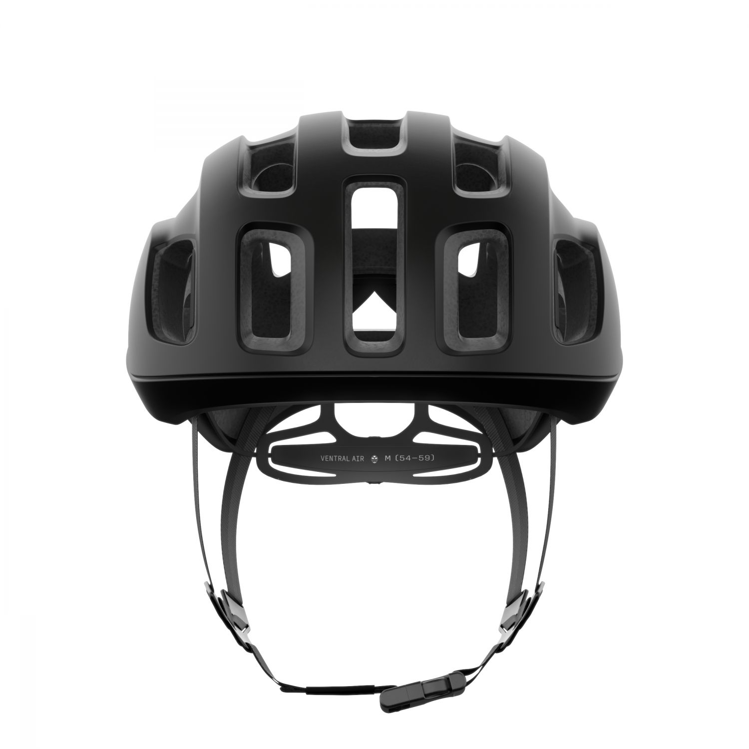 POC Ventral Air MIPS, cască de ciclism, negru uraniu mat/hydrogen alb mat