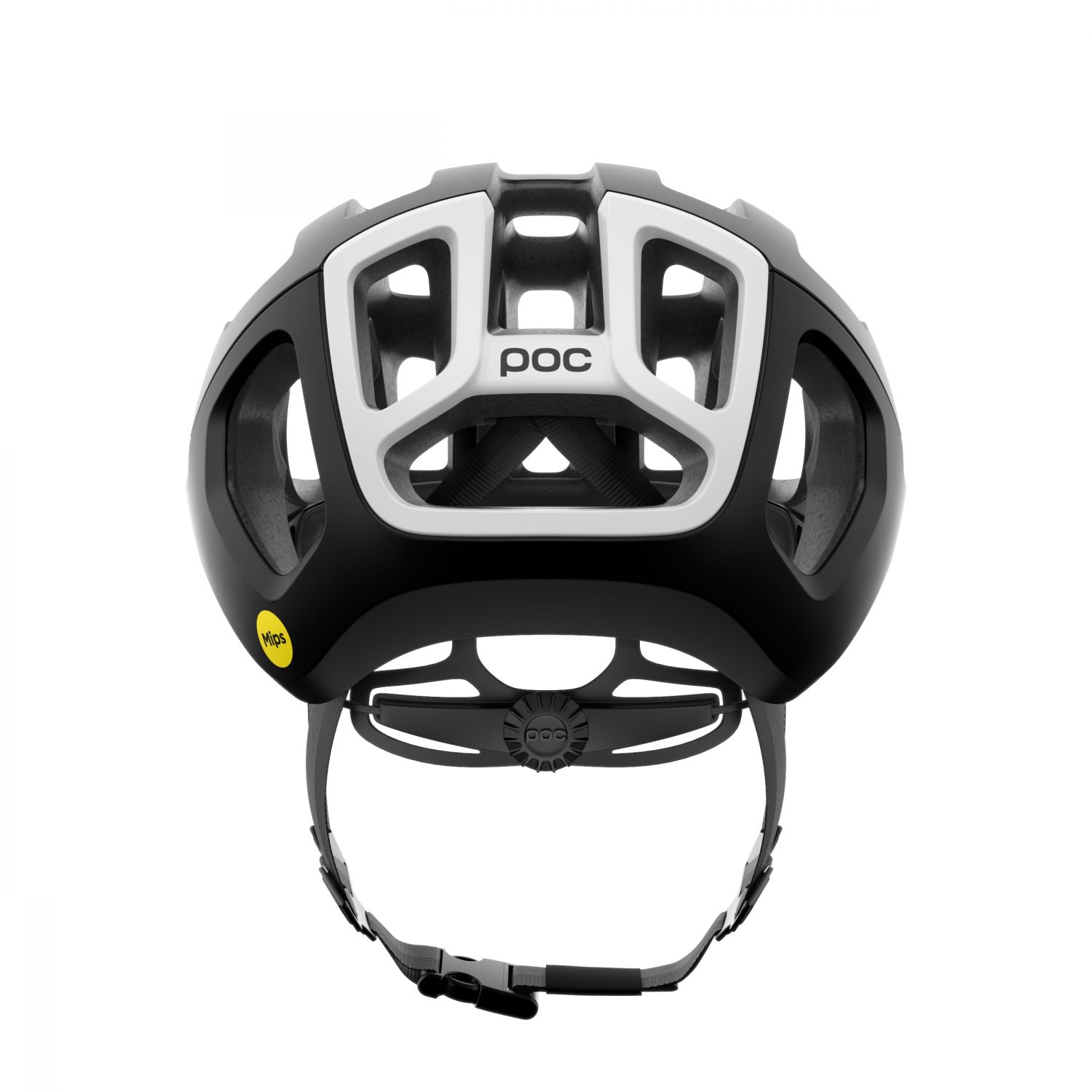 POC Ventral Air MIPS, Cykelhjälm, Uranium Black Matt/Hydrogen White Matt