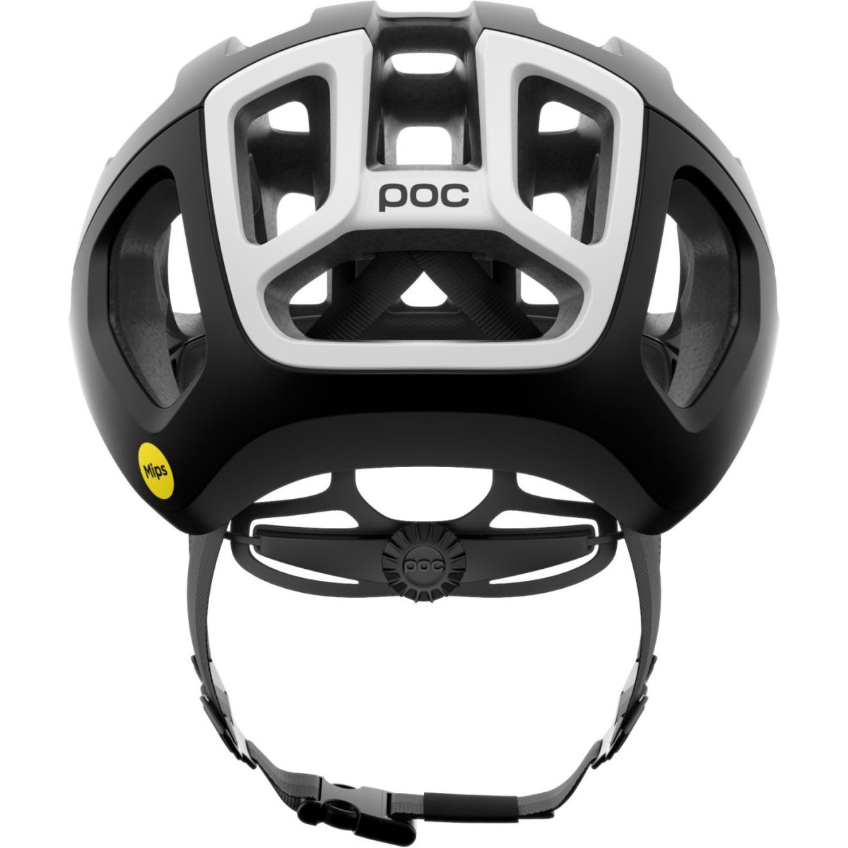 POC Ventral Air MIPS, Cykelhjälm, Uranium Black Matt/Hydrogen White Matt