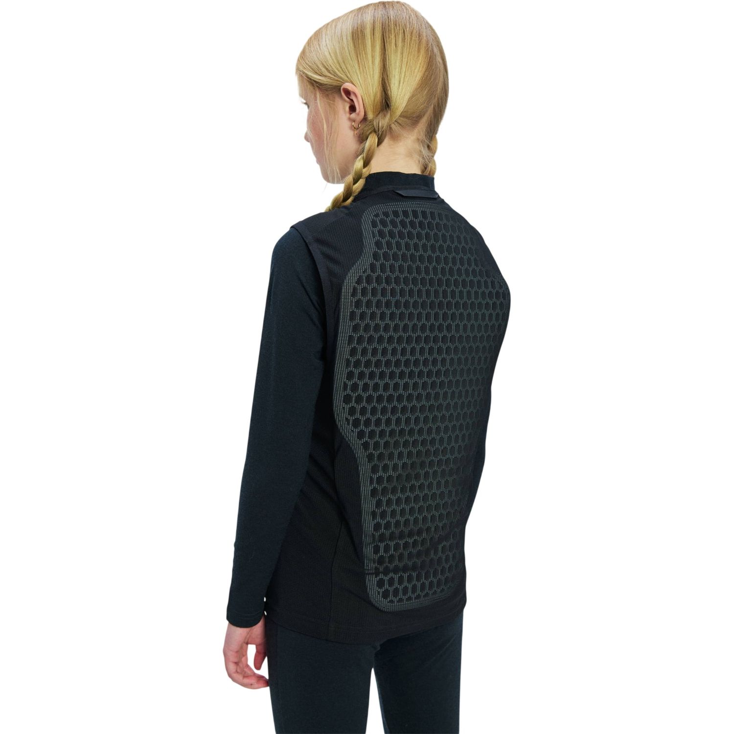 POC VPD Air Vest, Ryggbeskyttelse, Junior, Uranium Black