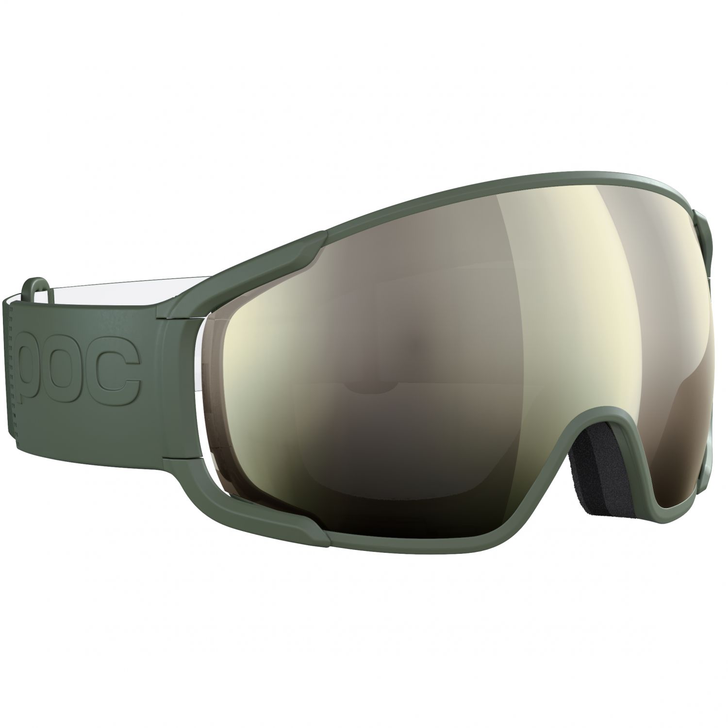 POC Zonula Clarity, skibrille, epidote green/clarity define/spektris ivory