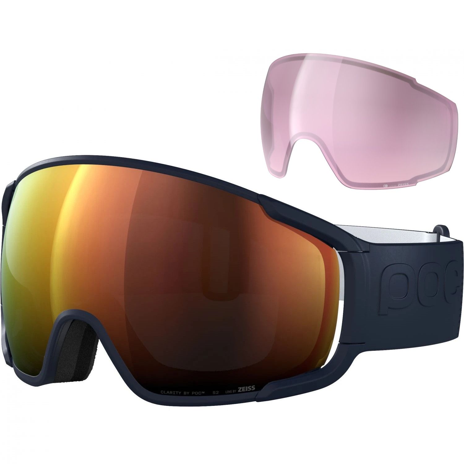 POC Zonula, ski goggles, apatite navy