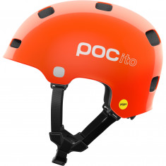 POCito Crane MIPS, capacete de bicicleta, júnior, laranja fluorescente