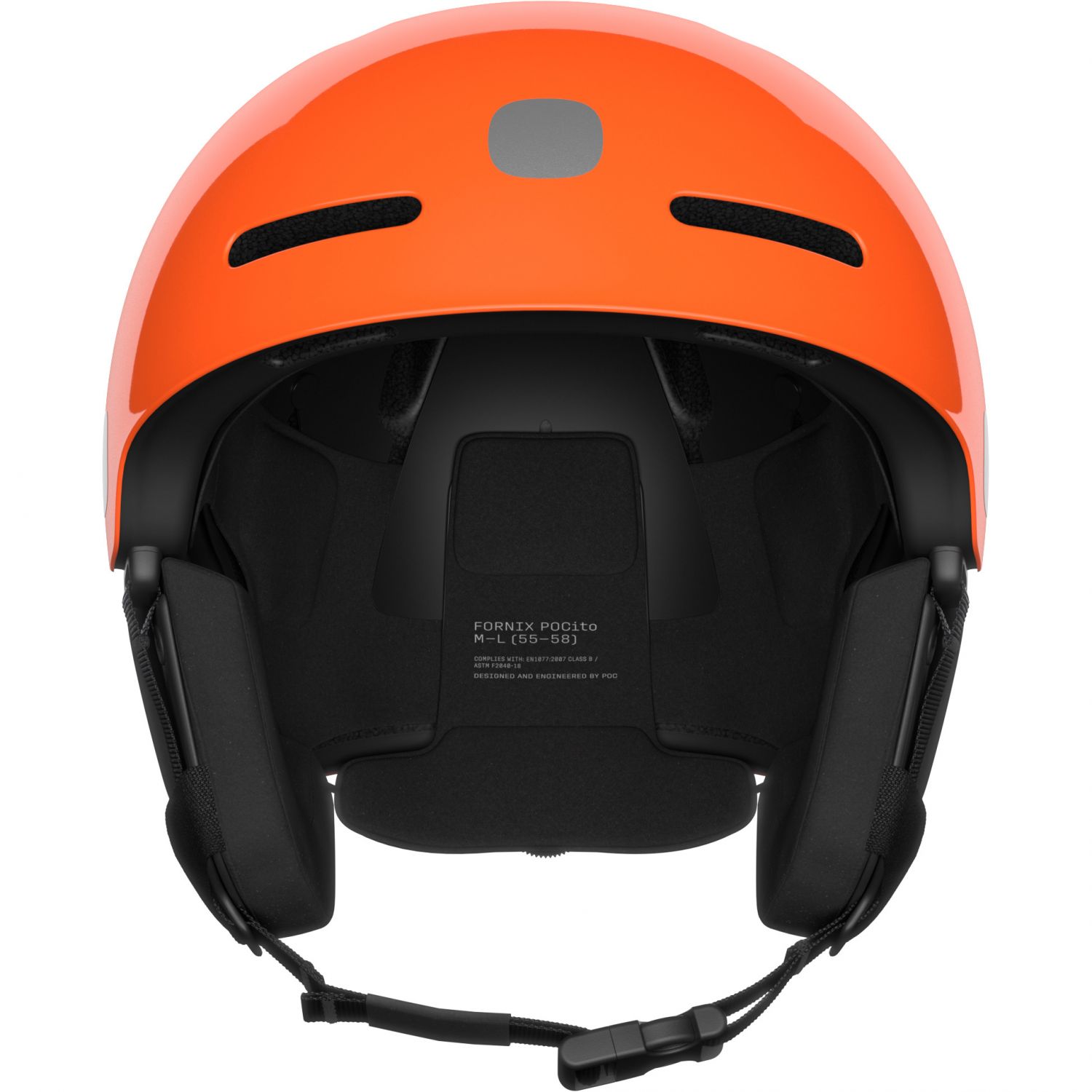 POCito Fornix MIPS, capacete de esqui, juvenil, fluorescent orange